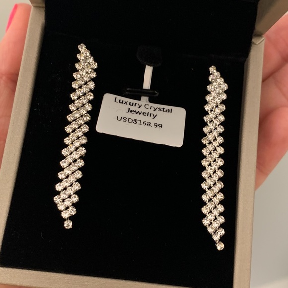 Crystal Earrings - Picture 1 of 2